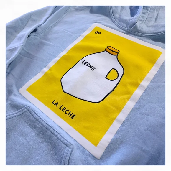 Danny Duncan Graphic Hoodie- 69 La Leche-  Unisex Size Small - Picture 2 of 6